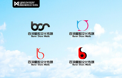 百润星和文化传媒LOGO&名片